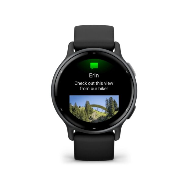 שעון ספורט חכם vívoactive 5 – שחור מבית GARMIN