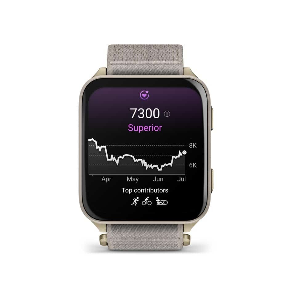 שעון ספורט חכם Venu X1 - אפור French Gray מבית GARMIN – תמונה 7