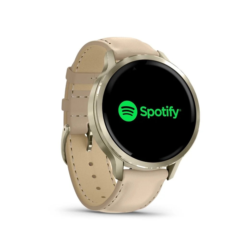 שעון ספורט חכם Venu 4 41mm - עור בז' מבית GARMIN – תמונה 6