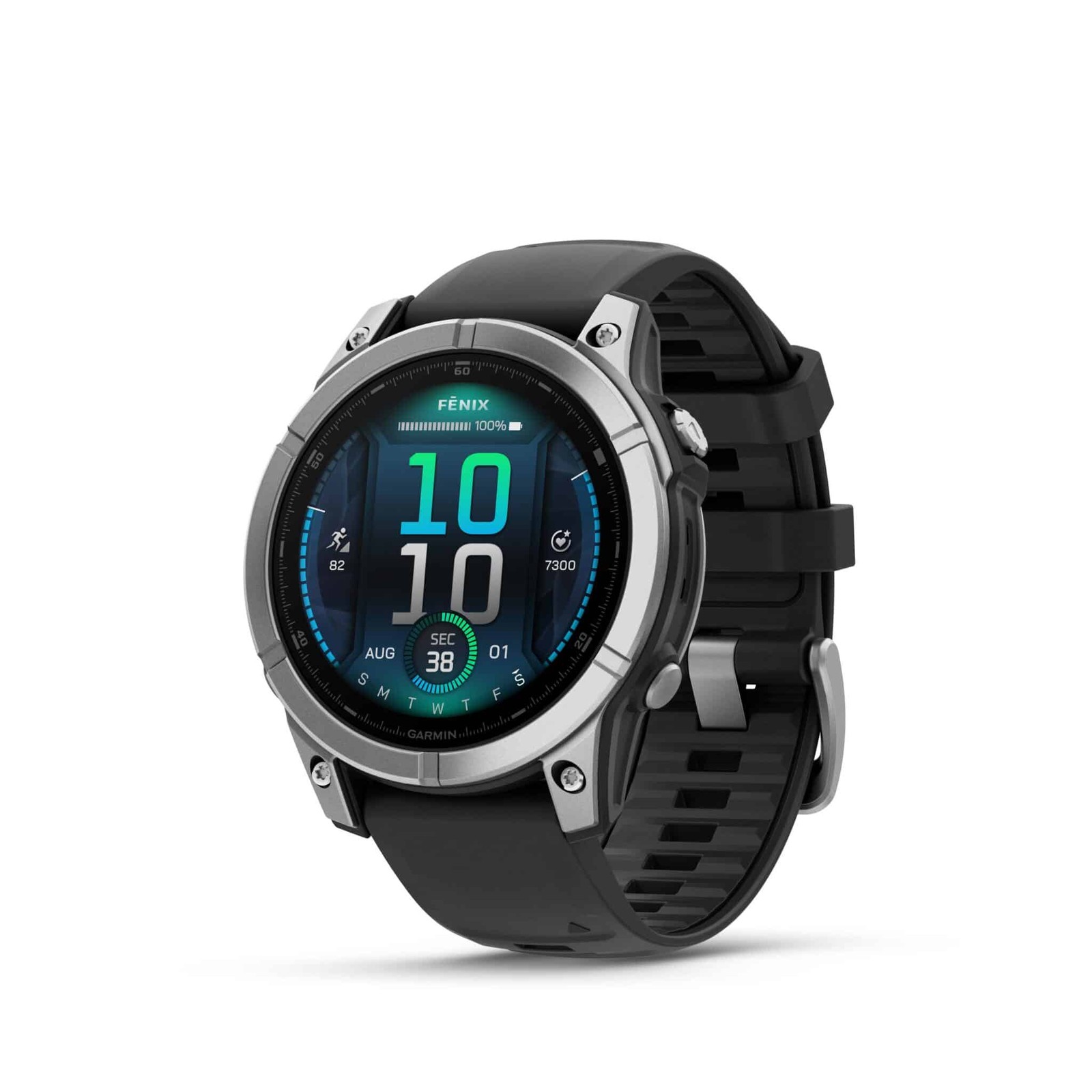 שעון ספורט חכם fēnix E 47mm - כסף מבית GARMIN – תמונה 3