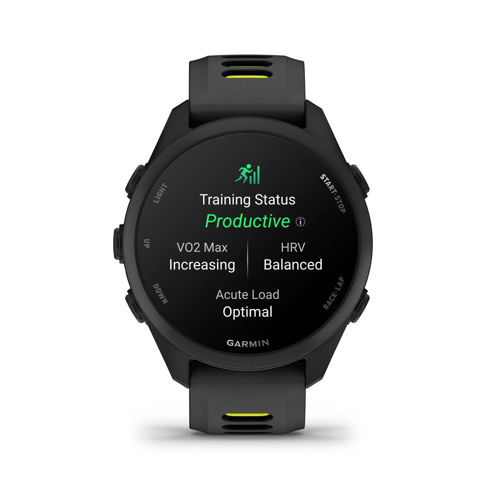 שעון ספורט חכם Forerunner 170 Music - שחור/צהוב מבית GARMIN – תמונה 6