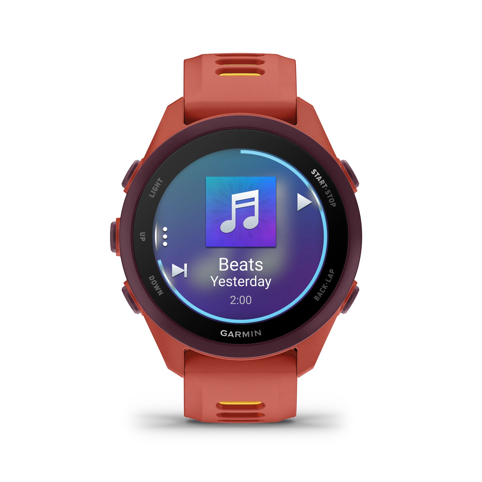 שעון ספורט חכם Forerunner 170 Music - אדום/כתום מבית GARMIN – תמונה 5