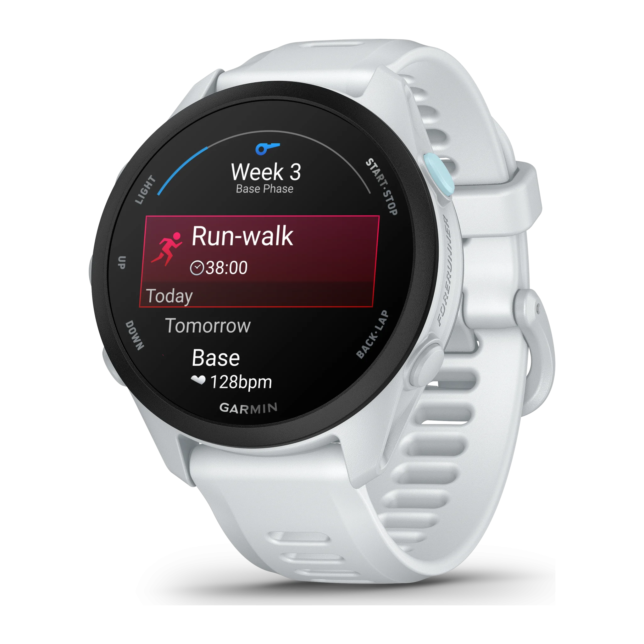 שעון ספורט חכם GARMIN Forerunner 70 לבן פנינה- 010-04307-01H – תמונה 3