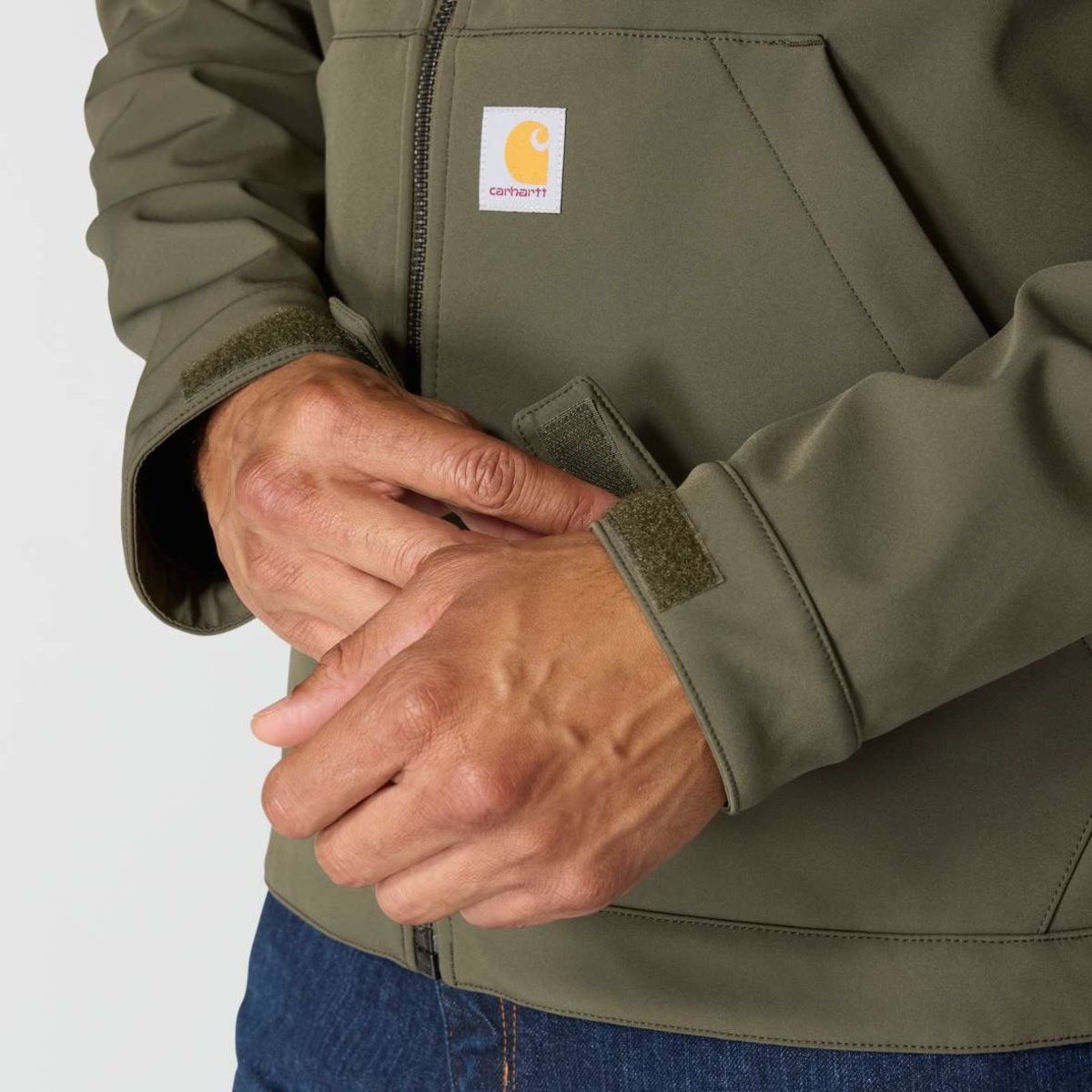 ג'קט סופטשל עמיד לגשם ורוח Carhartt Rain Defender 106438 – תמונה 4