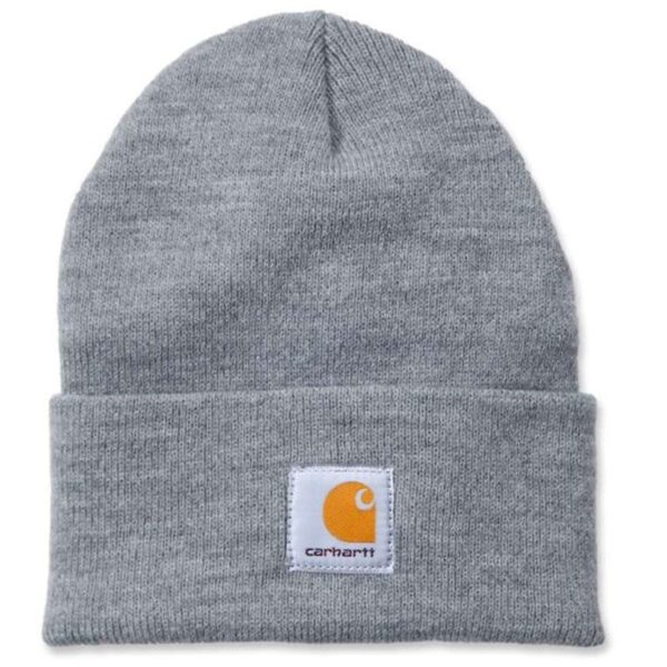 כובע גרב אקרילי Carhartt Watch Hat A18 - אפור בהיר