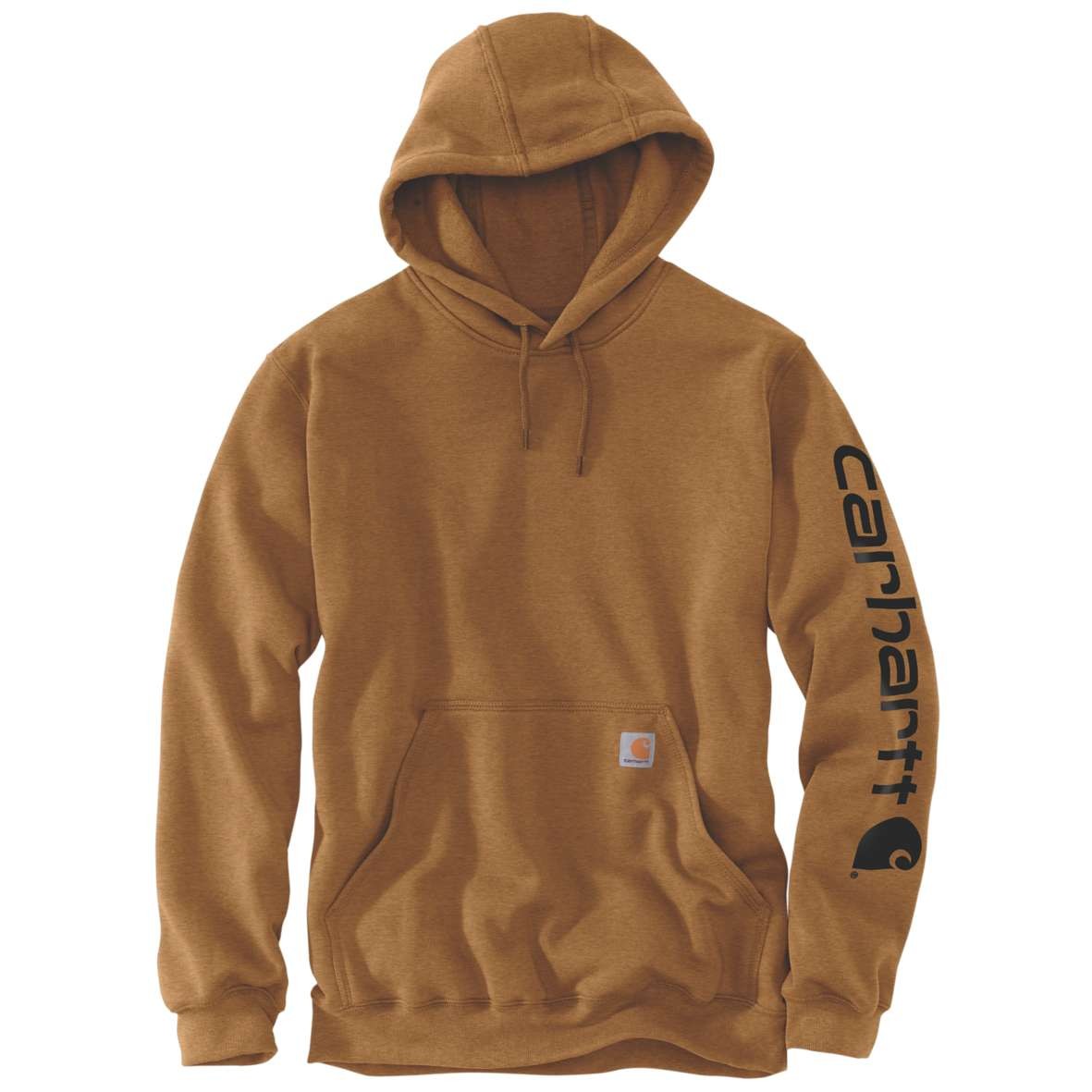 סווטשירט קפושון עם לוגו בשרוול Carhartt Loose Fit K288