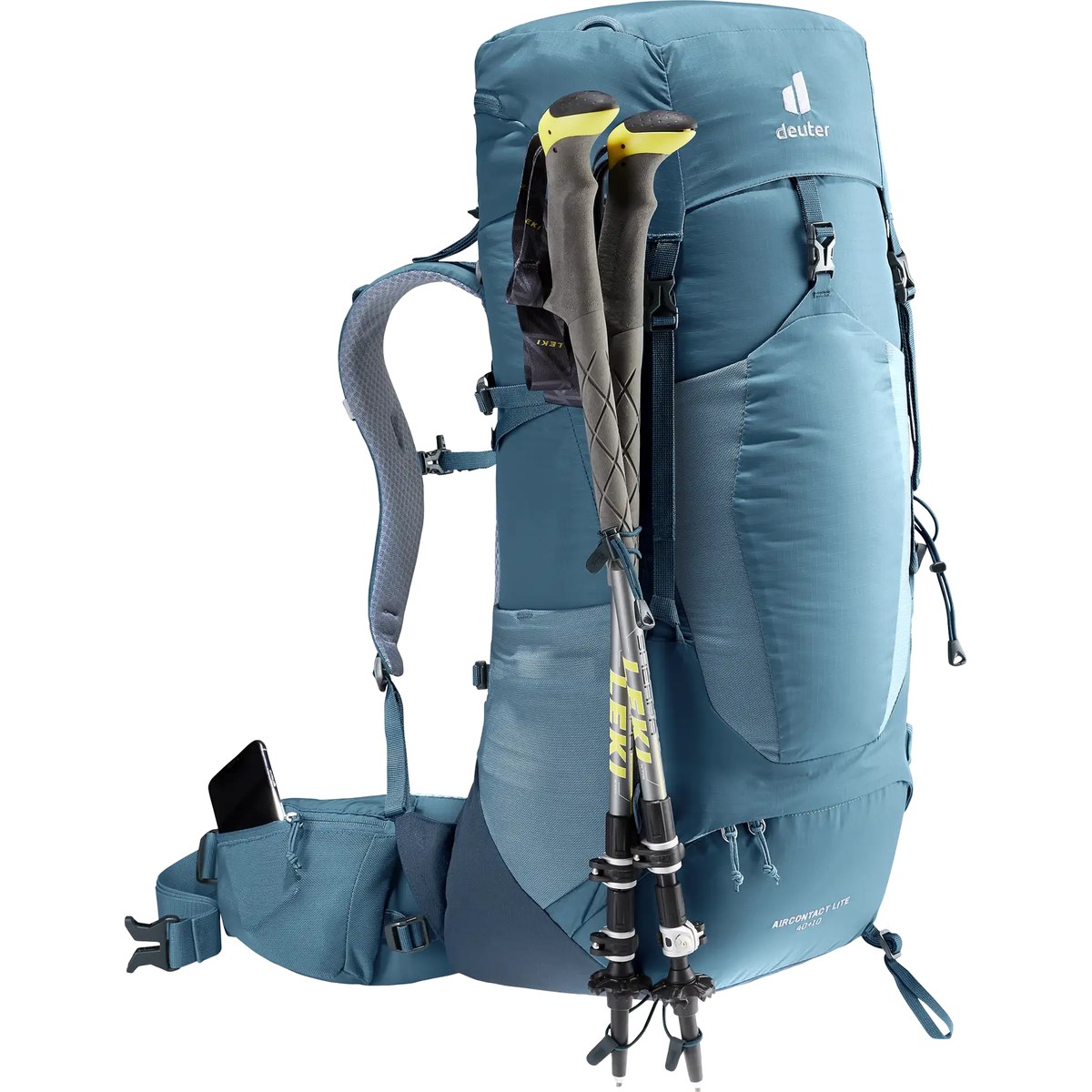 תרמיל Deuter Aircontact Lite 40+10 כחול אטלנטיק – תמונה 4