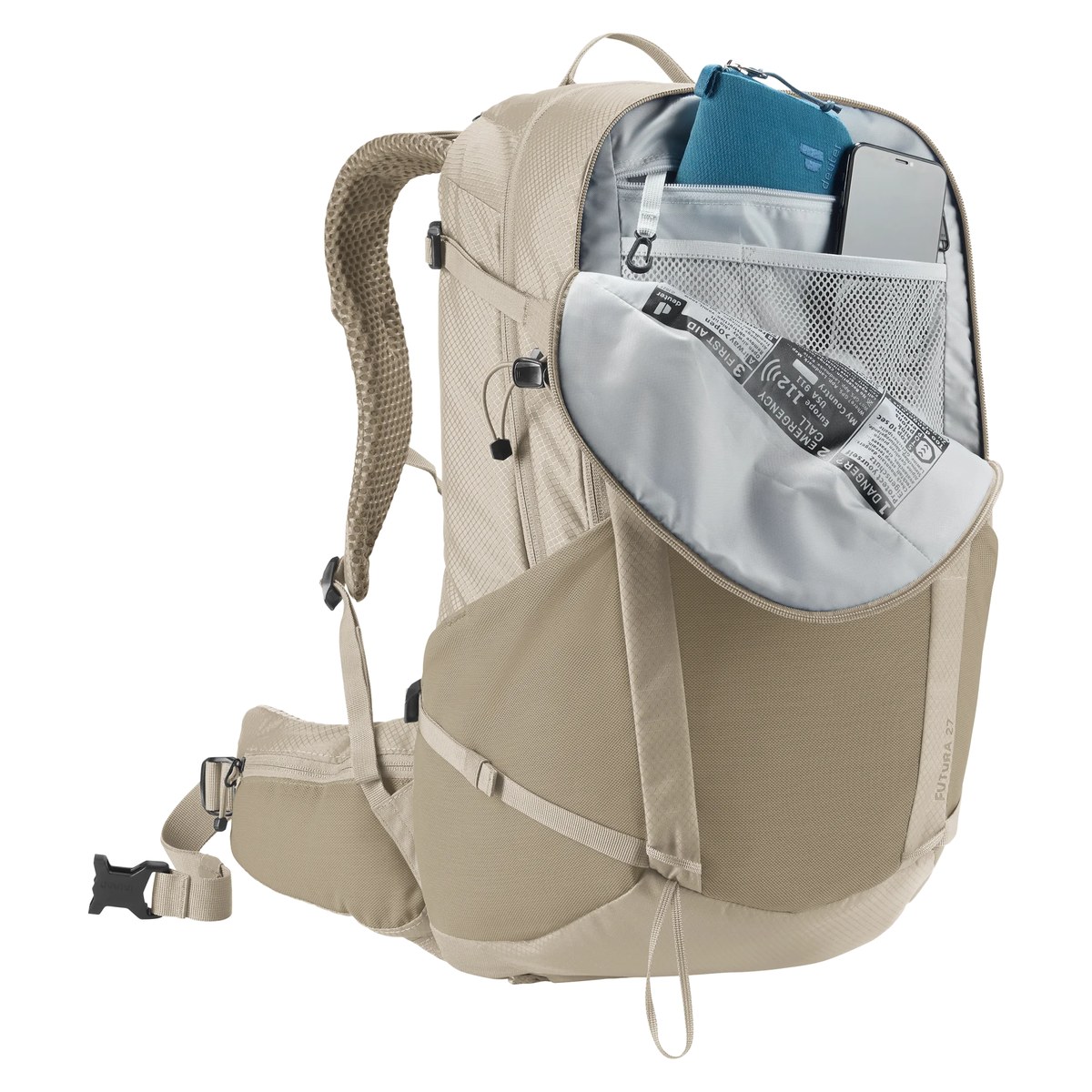 תרמיל Deuter Futura 27 אפור אבן – תמונה 7