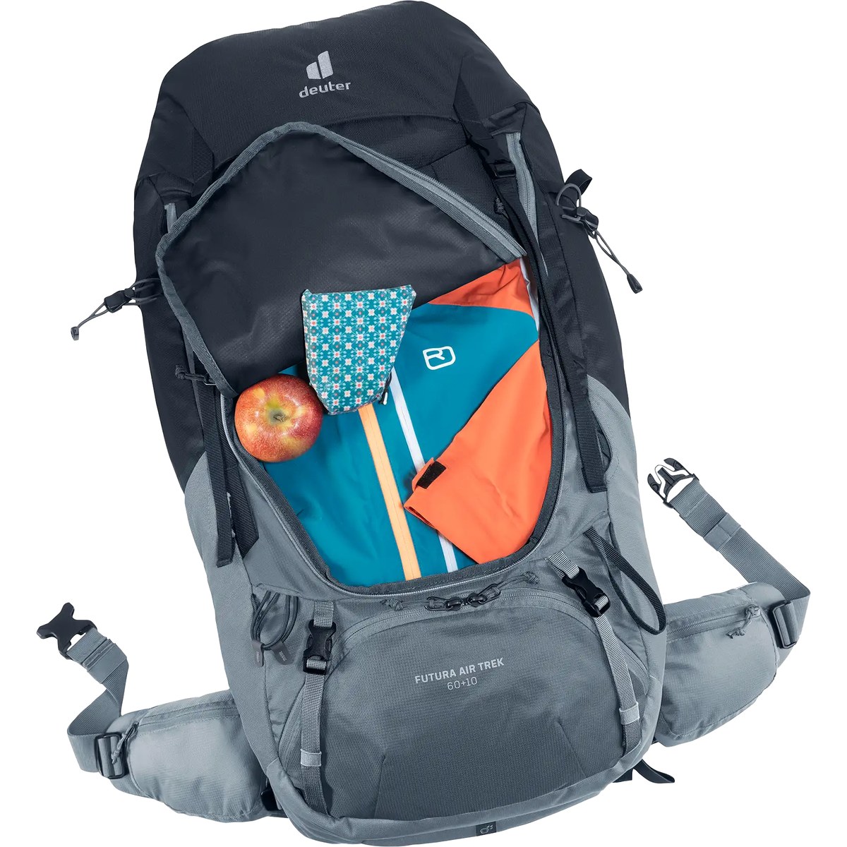 תרמיל Deuter Futura Air Trek 60+10 שחור – תמונה 7