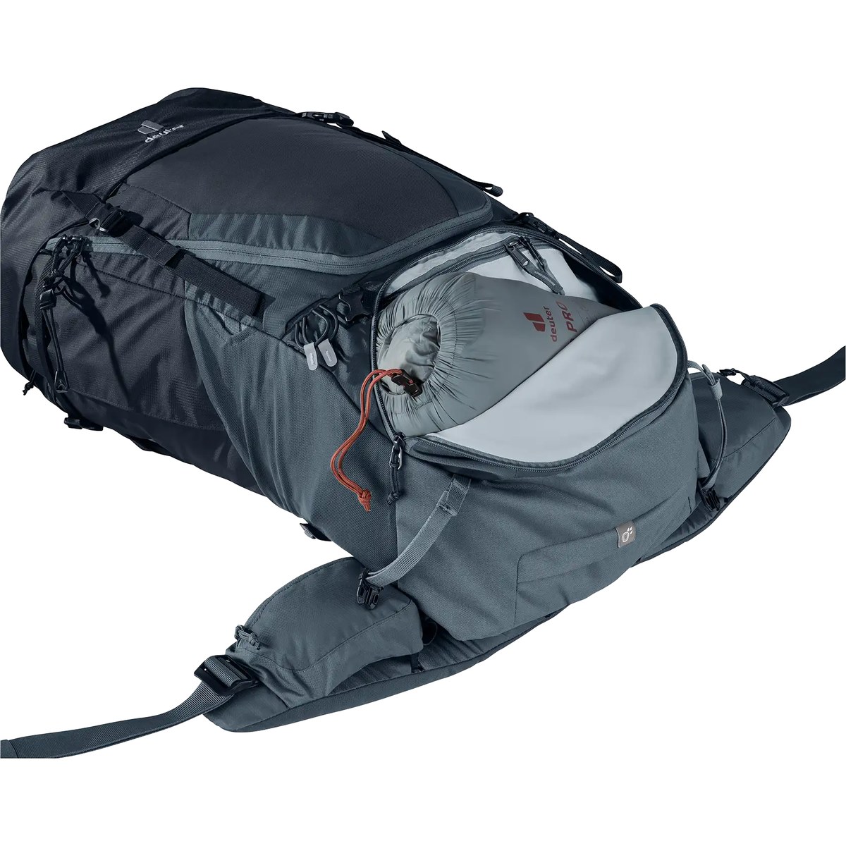 תרמיל Deuter Futura Air Trek 60+10 שחור – תמונה 9