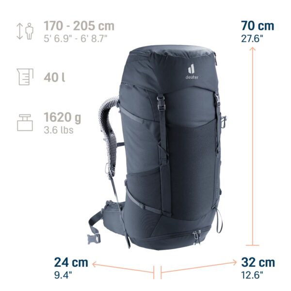 תרמיל Deuter Futura Pro 40 שחור