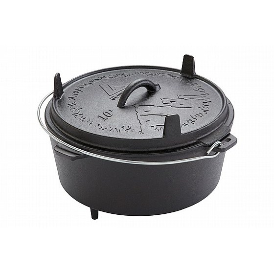 סיר ברזל יצוק Groenberg Askja Pot 10 L שחור
