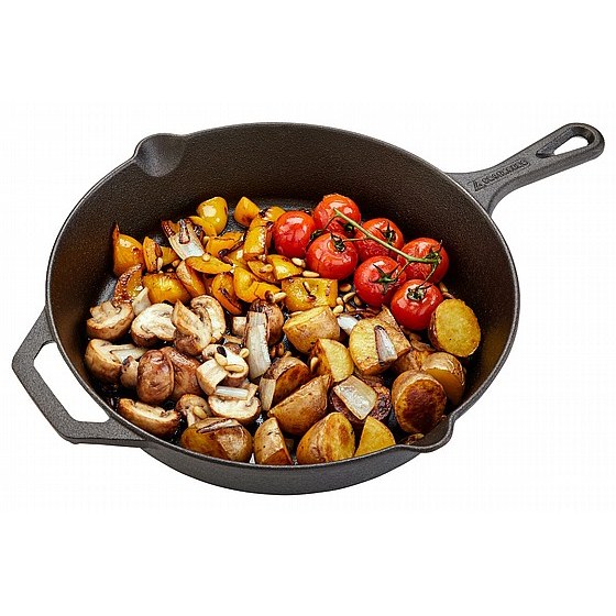 מחבת ברזל יצוק Groenberg Hekla Pan 30 cm שחור – תמונה 4