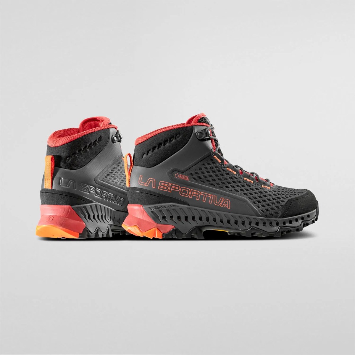 נעלי טיולים La Sportiva Stream GTX W Carbon/Cherry Tomato (נשים) – תמונה 4