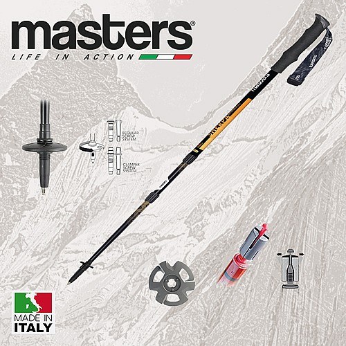 מקלות הליכה Masters Sherpa Antishock CSS 2020