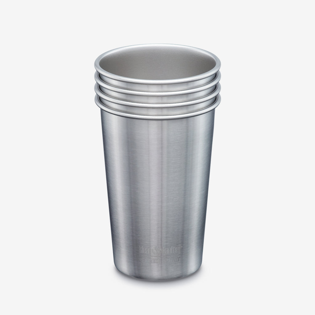 סט 4 כוסות נירוסטה 473 מ"ל Klean Kanteen -D