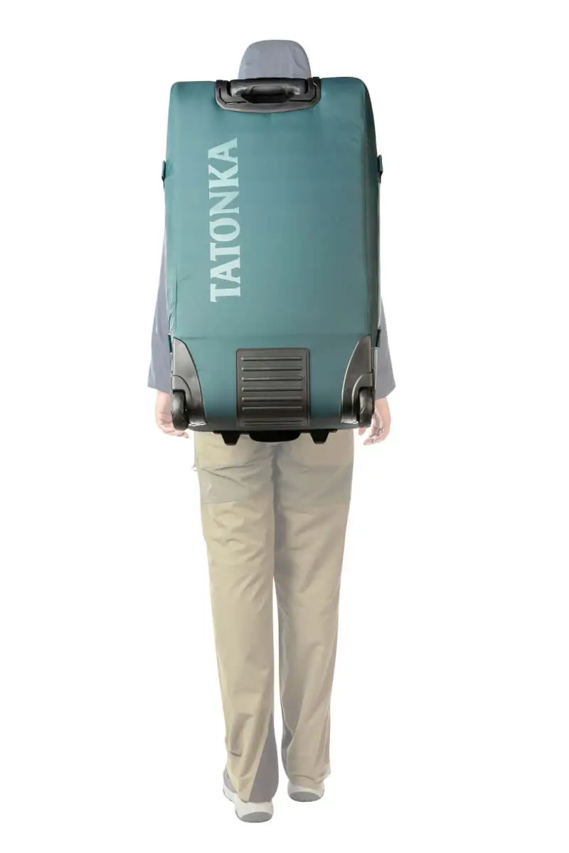 תיק נסיעות עם גלגלים 80 ליטר Tatonka Barrel Roller 80 -D – תמונה 14
