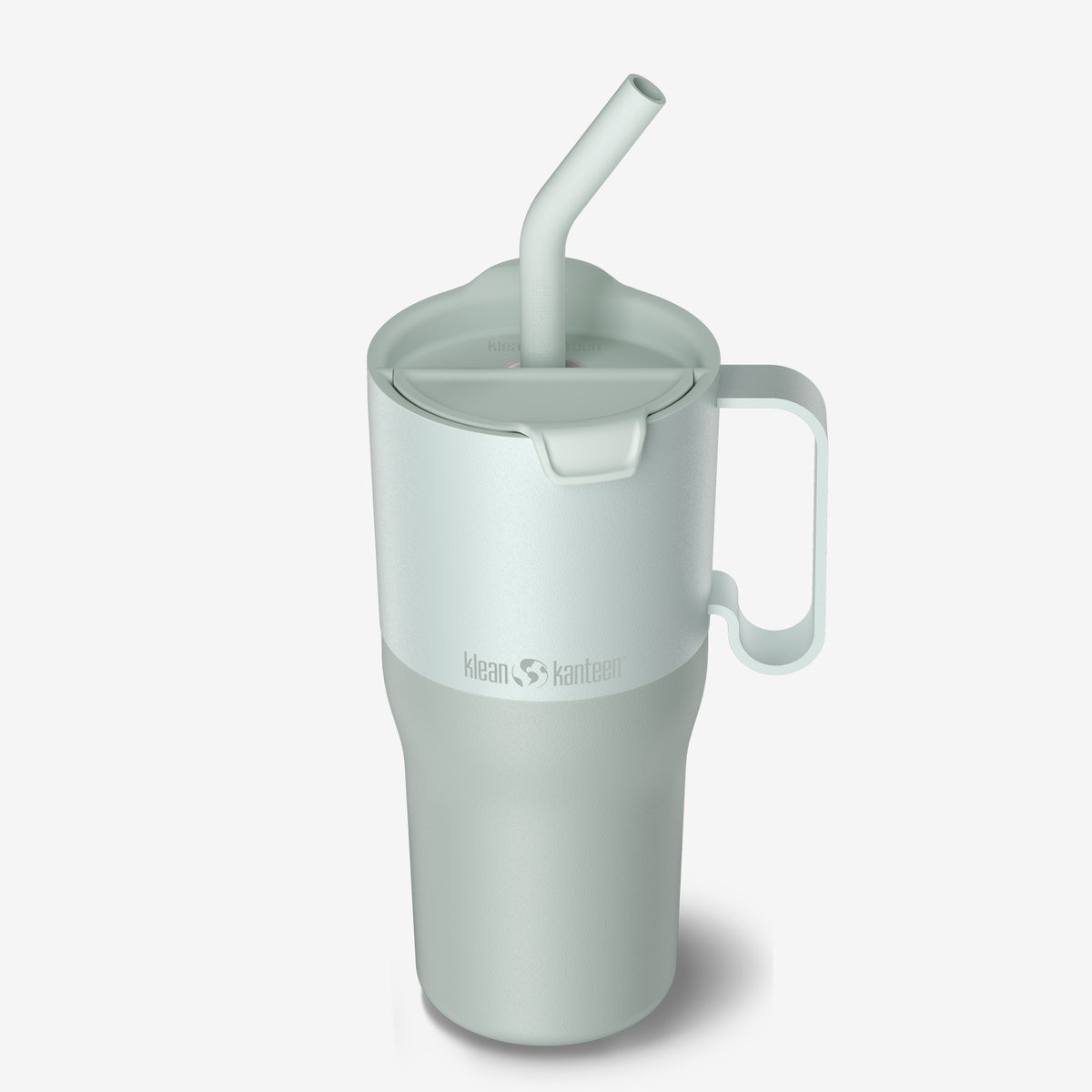 כוס מבודדת 769 מ"ל Klean Kanteen Rise Tumbler עם ידית וקשית -D – תמונה 13
