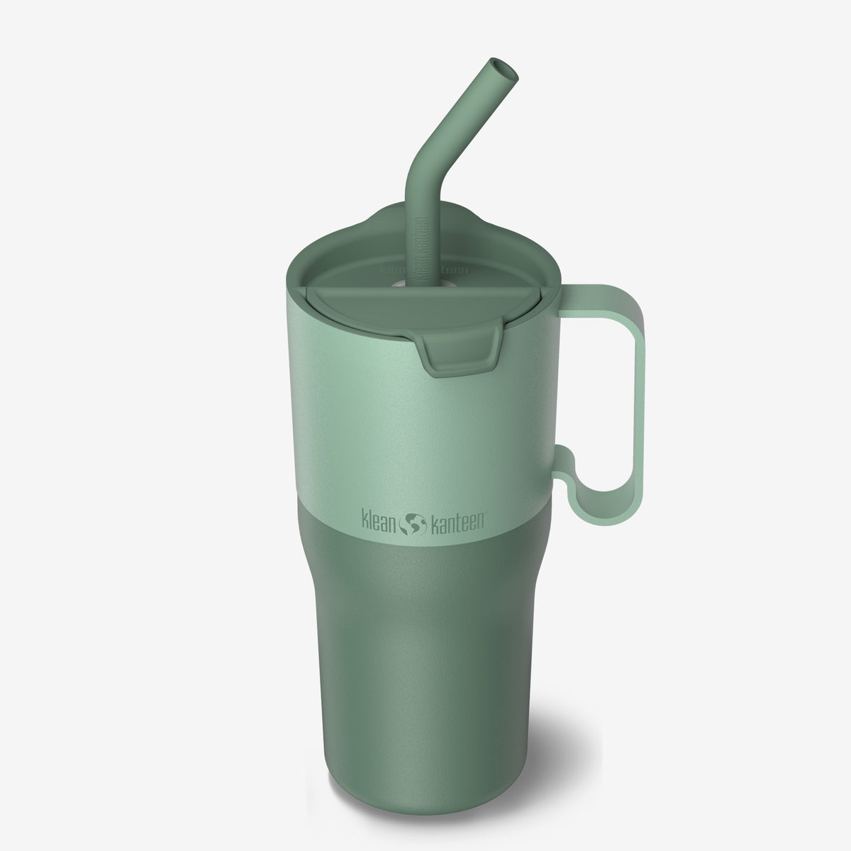 כוס מבודדת 769 מ"ל Klean Kanteen Rise Tumbler עם ידית וקשית -D – תמונה 10