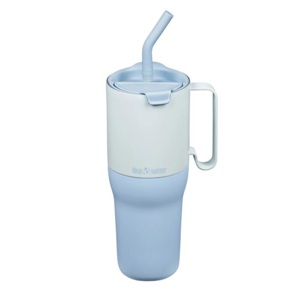 כוס מבודדת 1,065 מ"ל Klean Kanteen Rise Tumbler עם ידית -D - תכלת