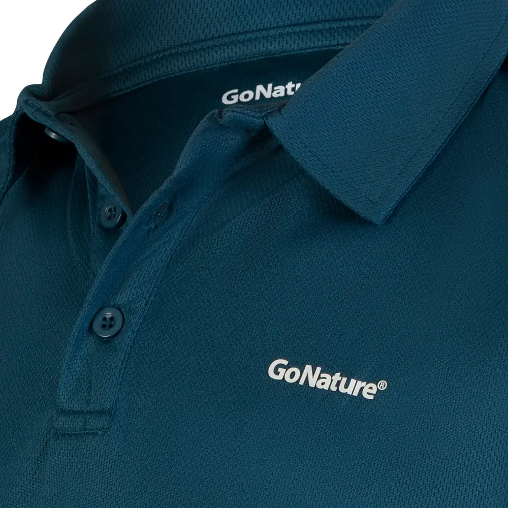 חולצת פולו טכנית GoNature MOJAVE -D – תמונה 4