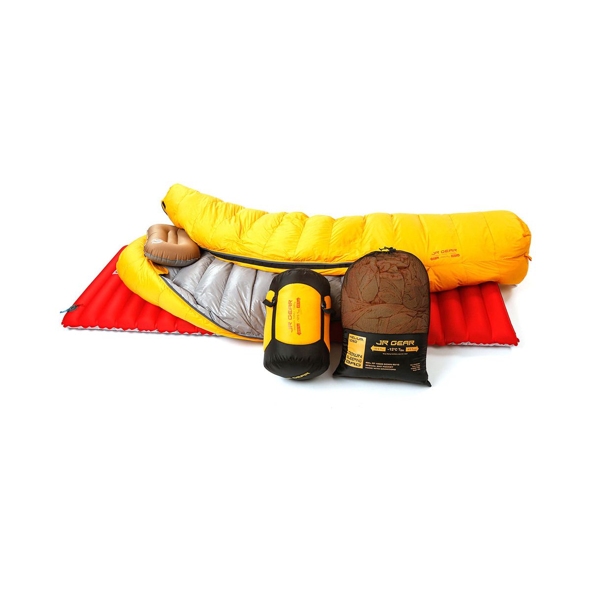 שק שינה פוך JR Gear HELIUM -12 -D – תמונה 4
