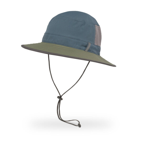 כובע באקט לדיג Sunday Afternoons Brushline UPF 50+ -D - כחול/ירוק זית, L/XL