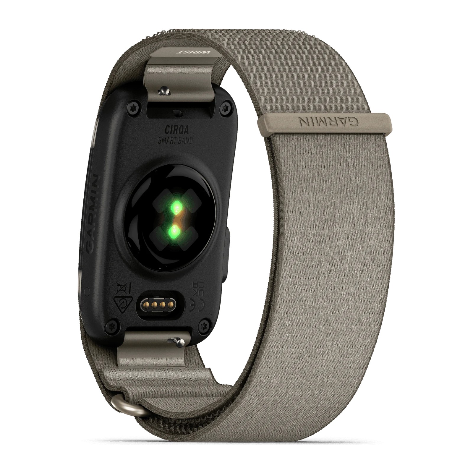 צמיד בריאות חכם CIRQA - אפור בהיר, מידה L-XL מבית GARMIN – תמונה 5