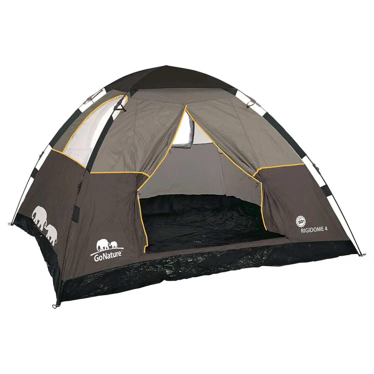 אוהל בן רגע ל-4 אנשים GoNature Rigidome -D