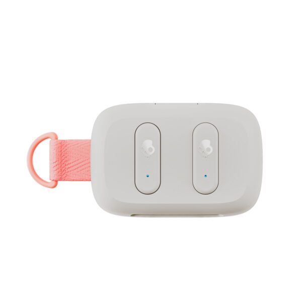 אוזניות אלחוטיות Skullcandy Dime 3 שמנת/כתום 151801H