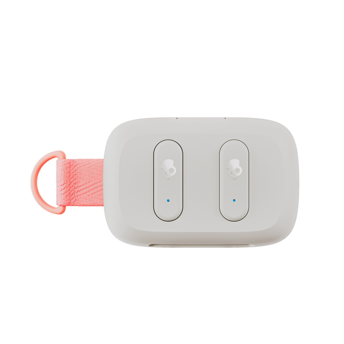 אוזניות אלחוטיות Skullcandy Dime 3 שמנת/כתום 151801H – תמונה 2