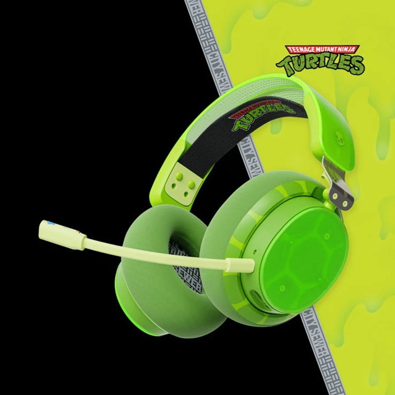 אוזניות גיימינג אלחוטיות Skullcandy PLYR x TMNT 151206H