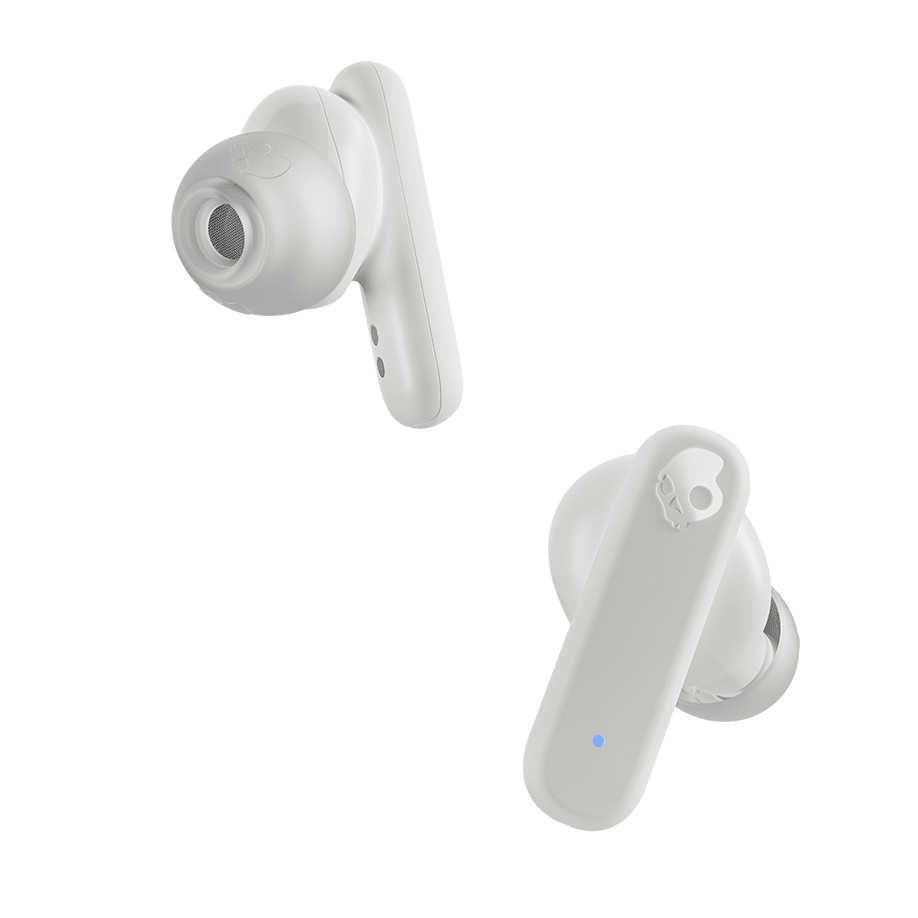אוזניות אלחוטיות Skullcandy Smokin' Buds שמנת/כתום 151808H – תמונה 2