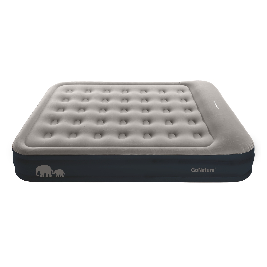 מיטה מתנפחת זוגית 46 ס"מ GoNature Camper Queen Size Air Bed -D